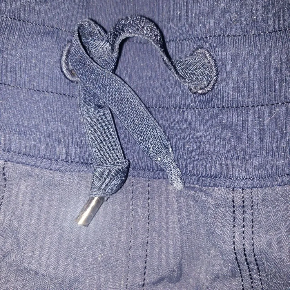 Lululemon Pants Womens 4 Capri Drawstring Stretch Ruched Athletic Active Yoga